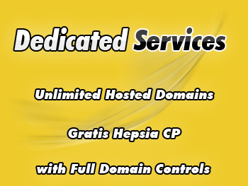 Discounted dedicated web hosting account
